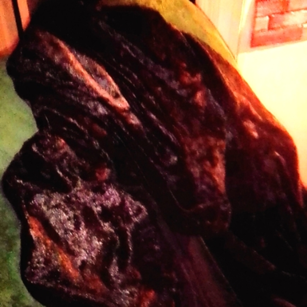 Crushed velvet cloak/ cape